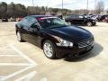 2011 Super Black Nissan Maxima 3.5 S  photo #2
