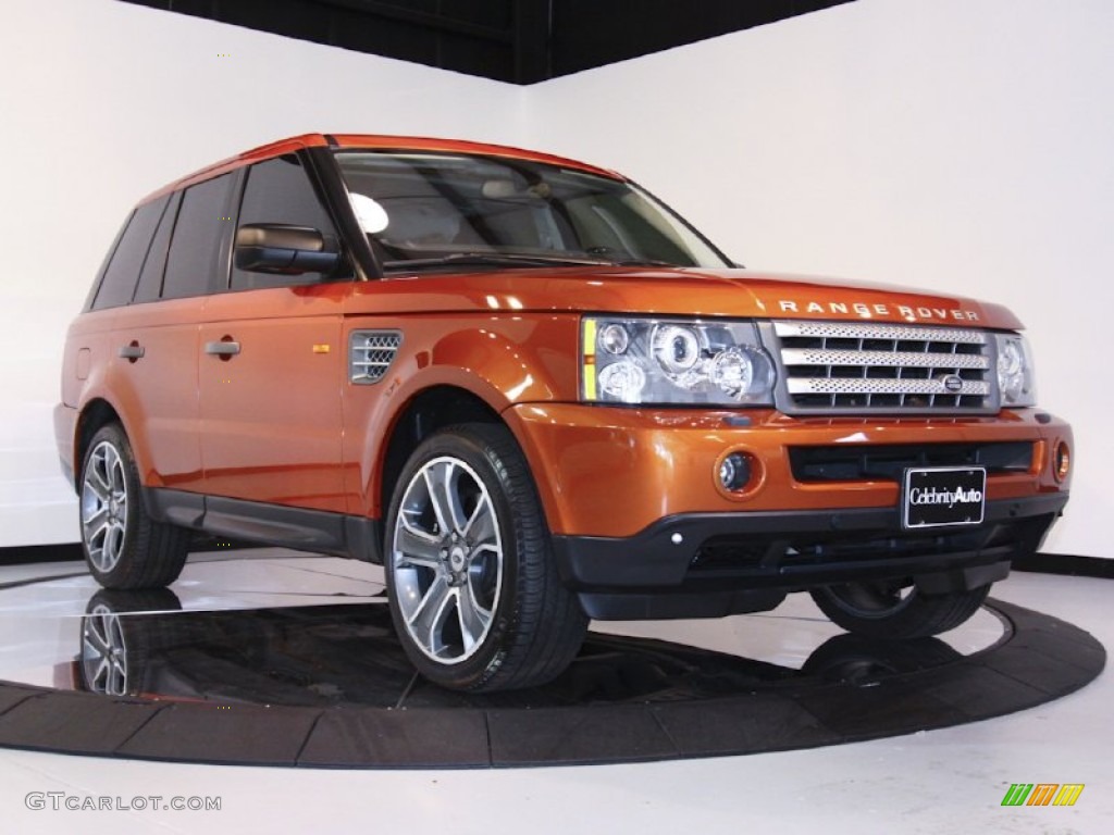 Vesuvius Orange Metallic Land Rover Range Rover Sport