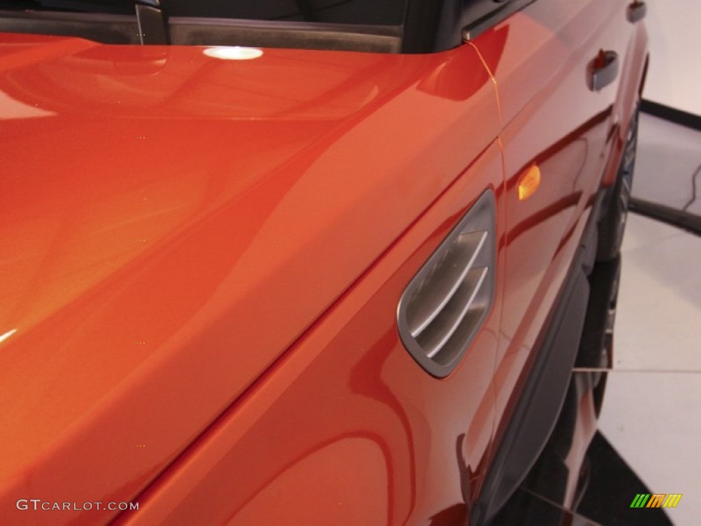 2006 Range Rover Sport Supercharged - Vesuvius Orange Metallic / Ebony Black photo #19