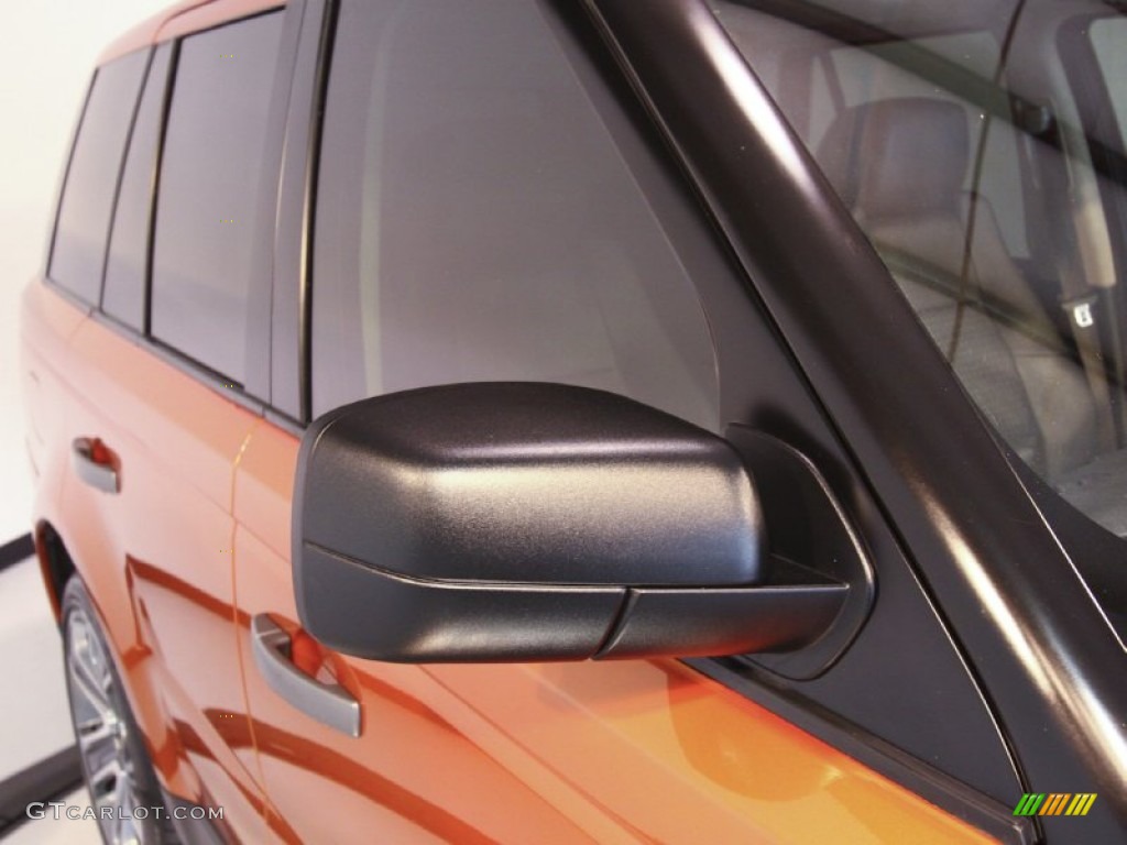 2006 Range Rover Sport Supercharged - Vesuvius Orange Metallic / Ebony Black photo #21
