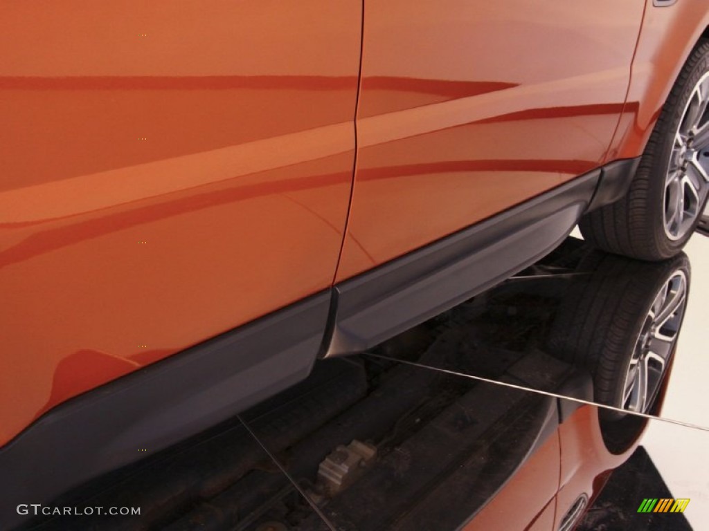 2006 Range Rover Sport Supercharged - Vesuvius Orange Metallic / Ebony Black photo #36