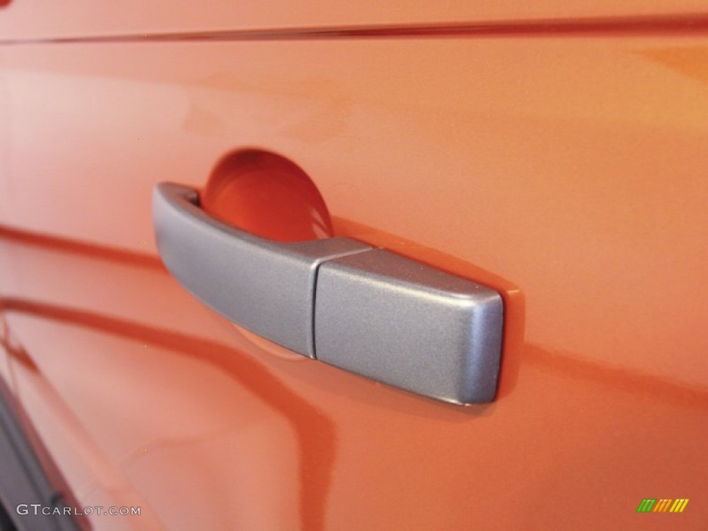 2006 Range Rover Sport Supercharged - Vesuvius Orange Metallic / Ebony Black photo #38