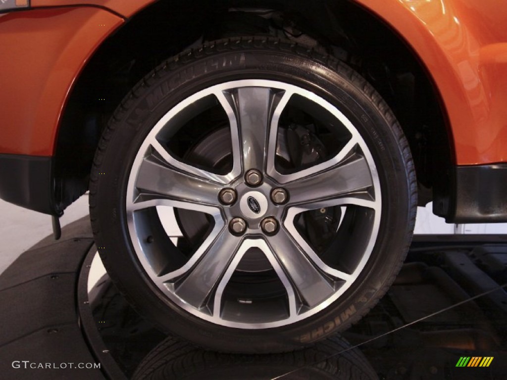 2006 Range Rover Sport Supercharged - Vesuvius Orange Metallic / Ebony Black photo #44