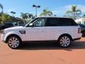 2012 Fuji White Land Rover Range Rover Sport Supercharged  photo #2