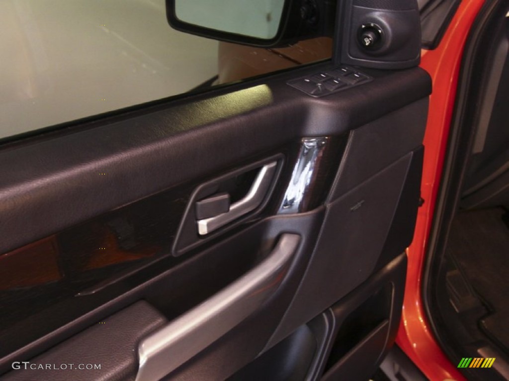 2006 Range Rover Sport Supercharged - Vesuvius Orange Metallic / Ebony Black photo #56