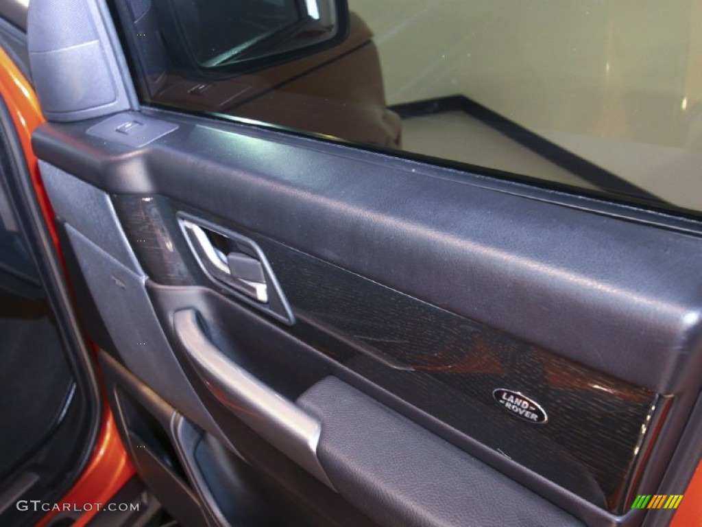 2006 Range Rover Sport Supercharged - Vesuvius Orange Metallic / Ebony Black photo #58