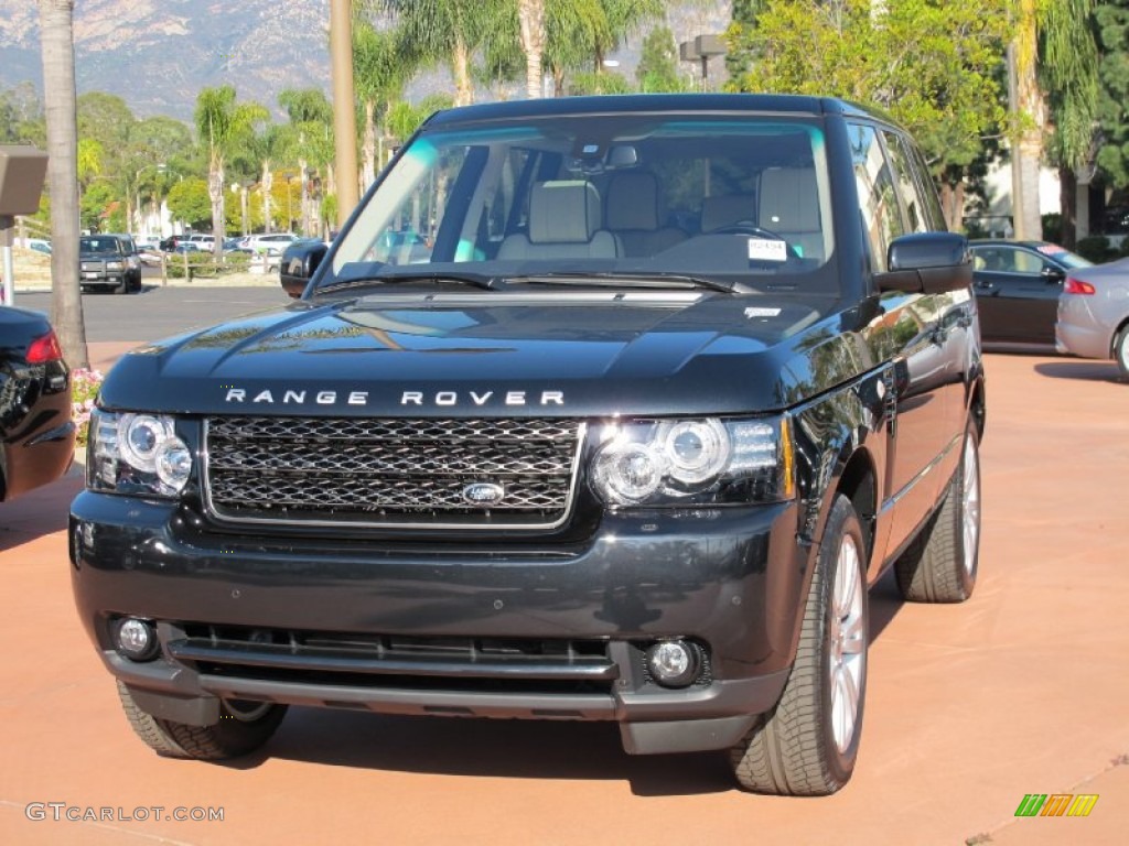 Santorini Black Metallic Land Rover Range Rover