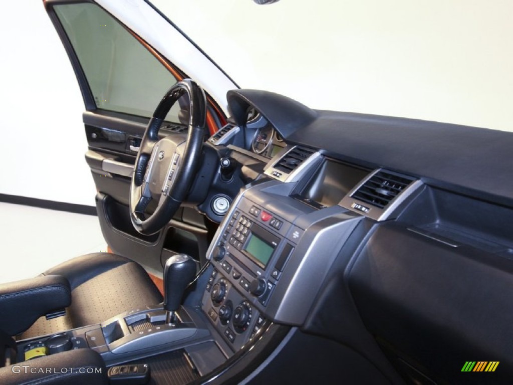 2006 Range Rover Sport Supercharged - Vesuvius Orange Metallic / Ebony Black photo #66