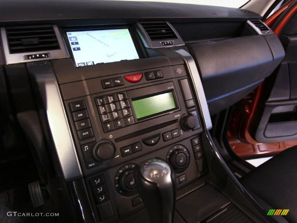2006 Range Rover Sport Supercharged - Vesuvius Orange Metallic / Ebony Black photo #77