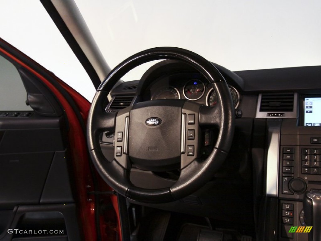 2006 Range Rover Sport Supercharged - Vesuvius Orange Metallic / Ebony Black photo #85