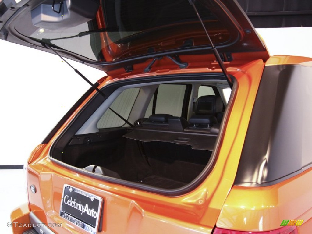 2006 Range Rover Sport Supercharged - Vesuvius Orange Metallic / Ebony Black photo #102