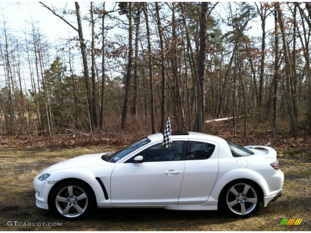 Whitewater Pearl 2005 Mazda RX-8 Standard RX-8 Model Exterior Photo #60519159