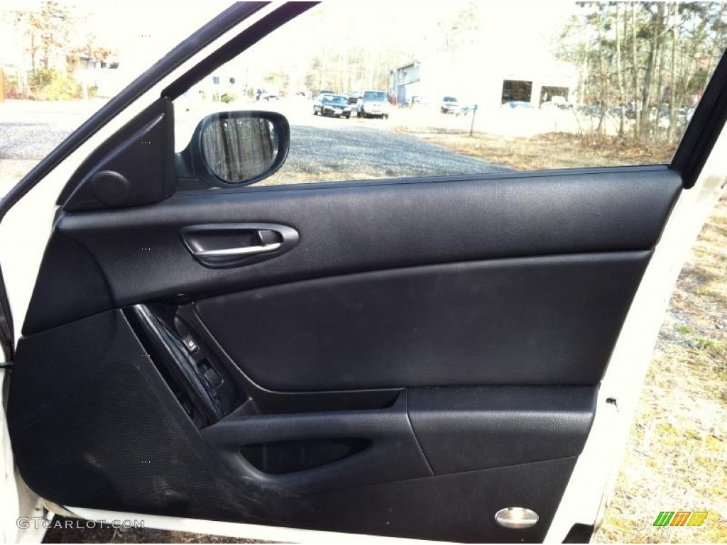 2005 Mazda RX-8 Standard RX-8 Model Black Door Panel Photo #60519615