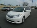 2012 Blizzard White Pearl Toyota Sienna Limited  photo #7