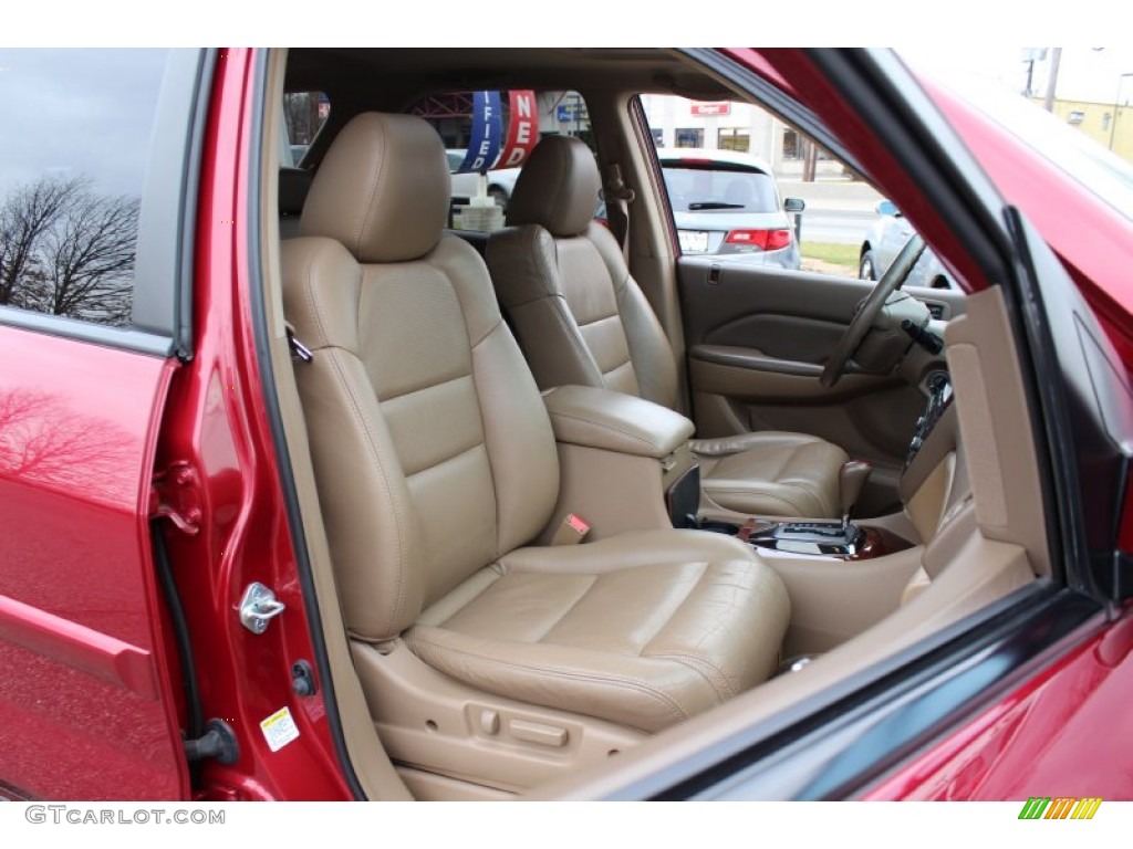 Saddle Interior 2004 Acura MDX Touring Photo #60519936