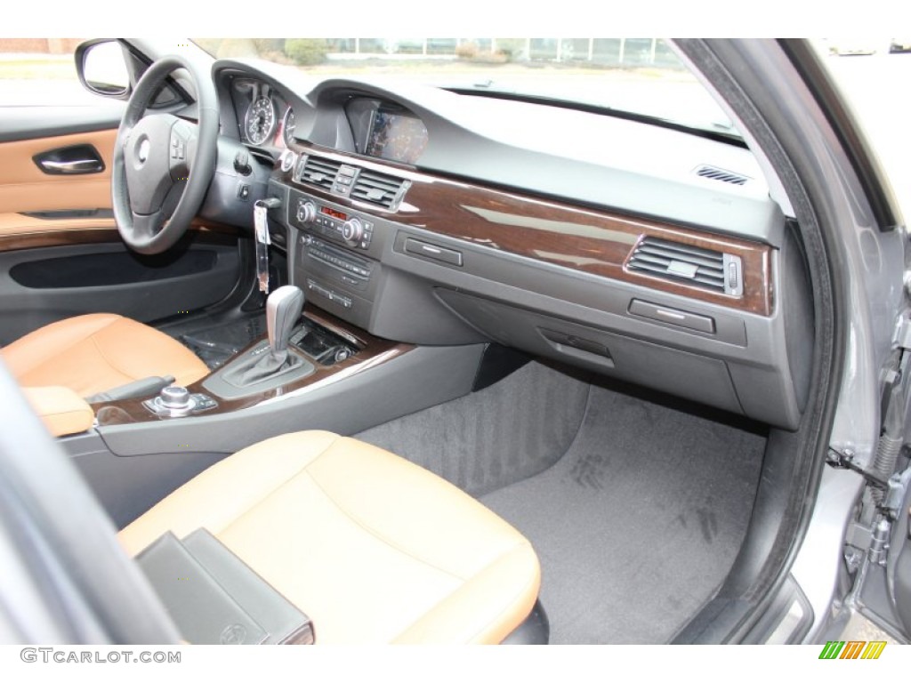 2009 3 Series 328xi Sedan - Space Grey Metallic / Saddle Brown Dakota Leather photo #26