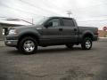 2004 Dark Shadow Grey Metallic Ford F150 XLT SuperCrew 4x4  photo #2