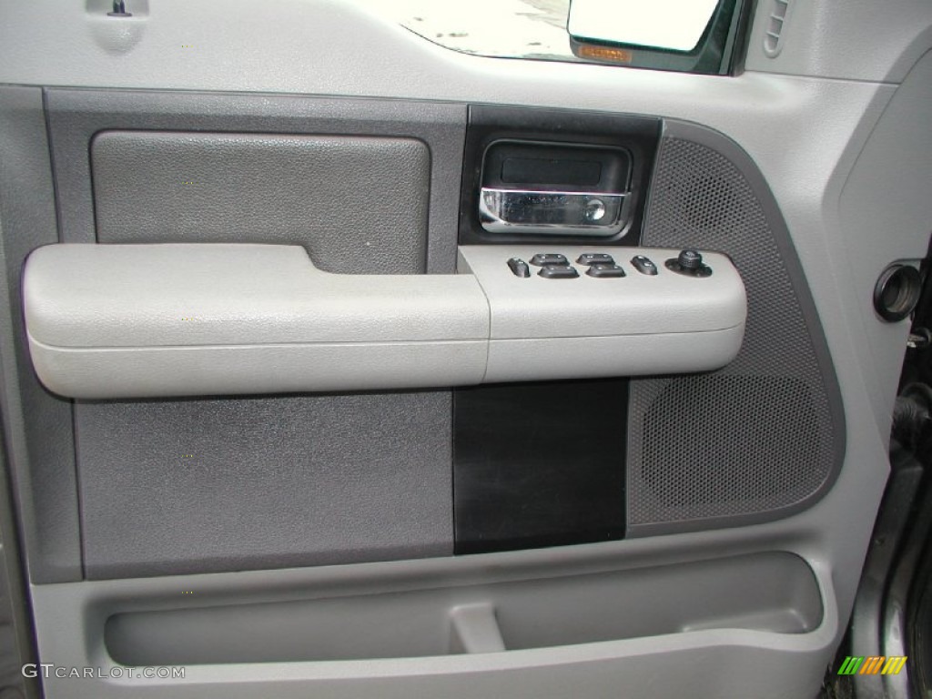 2004 F150 XLT SuperCrew 4x4 - Dark Shadow Grey Metallic / Dark Flint photo #19