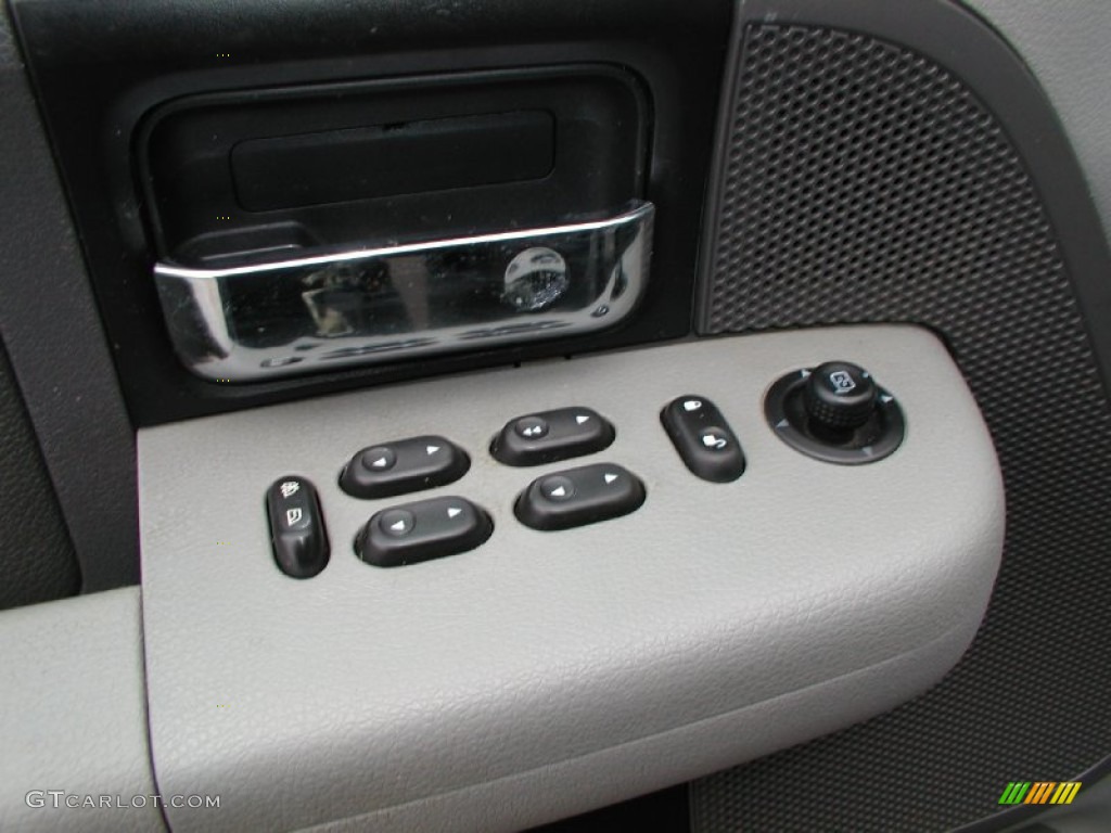 2004 F150 XLT SuperCrew 4x4 - Dark Shadow Grey Metallic / Dark Flint photo #20