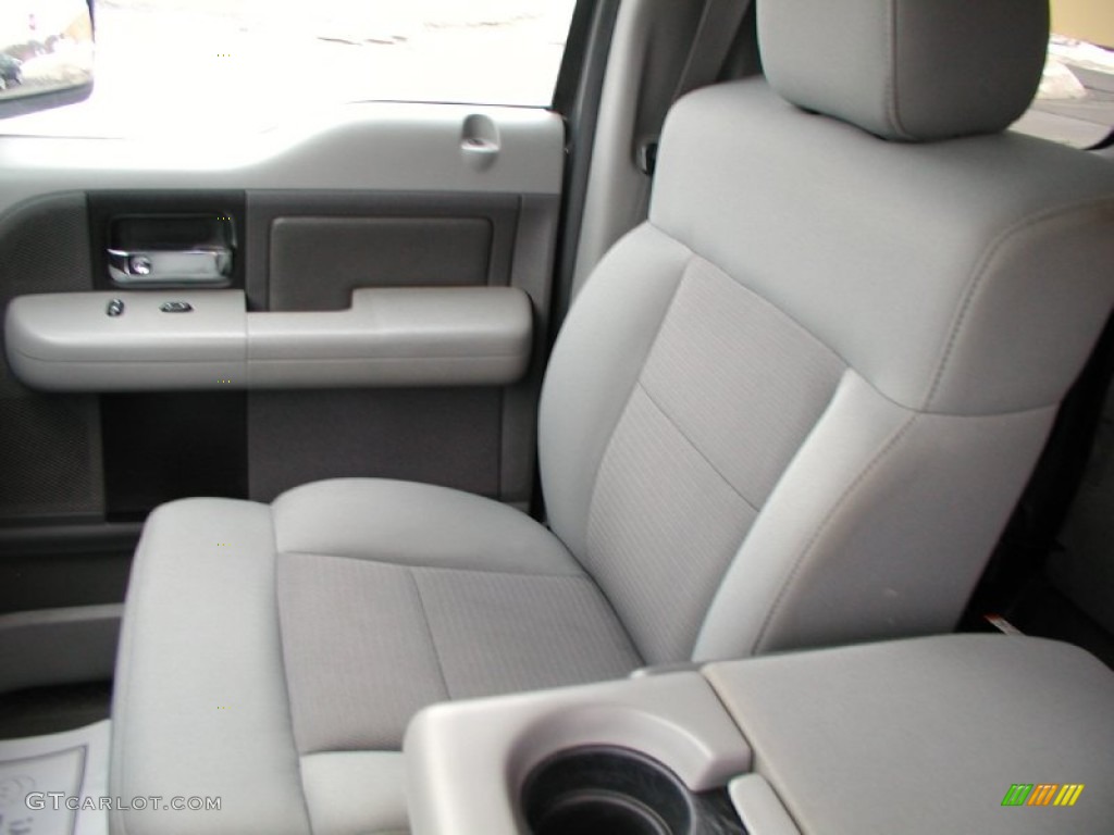 2004 F150 XLT SuperCrew 4x4 - Dark Shadow Grey Metallic / Dark Flint photo #22