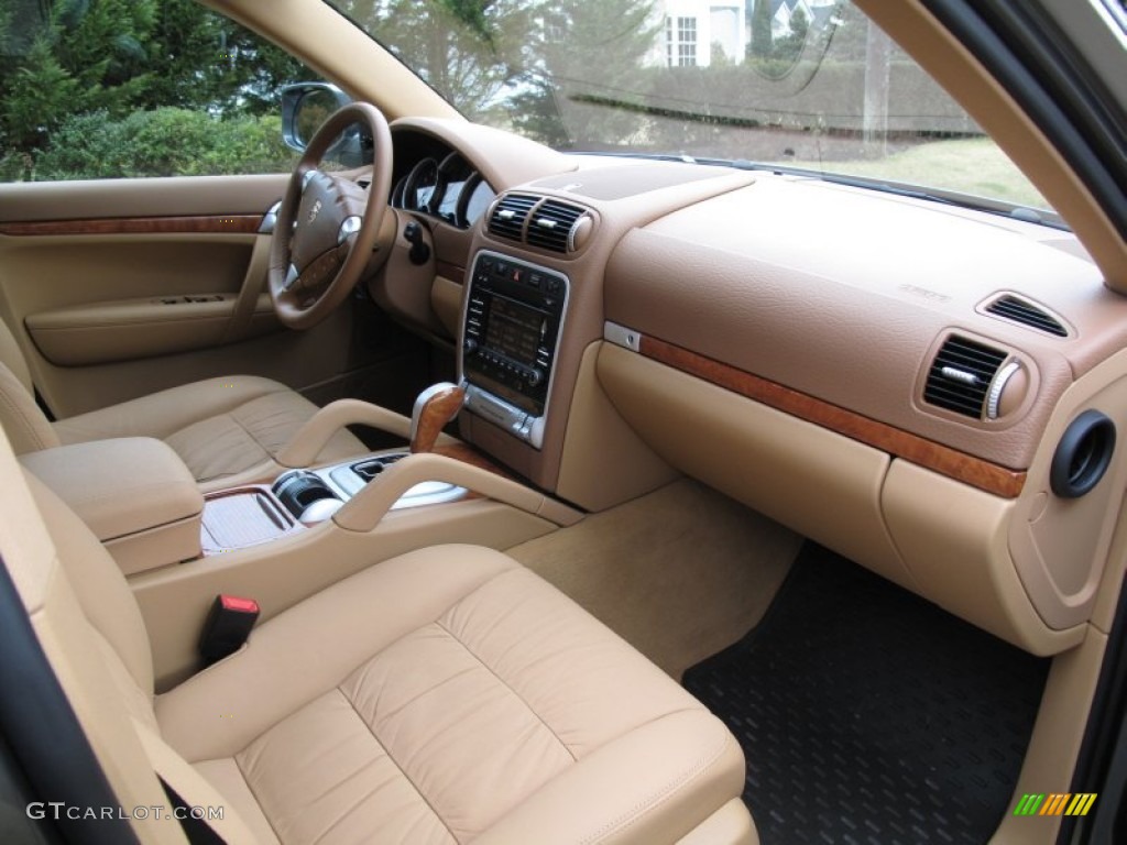 2009 Porsche Cayenne S Havanna/Sand Beige Dashboard Photo #60521592