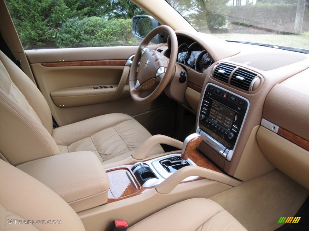 Havanna/Sand Beige Interior 2009 Porsche Cayenne S Photo #60521610