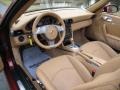 Sand Beige Interior Photo for 2009 Porsche 911 #60521719