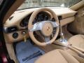 Sand Beige 2009 Porsche 911 Carrera Cabriolet Interior Color