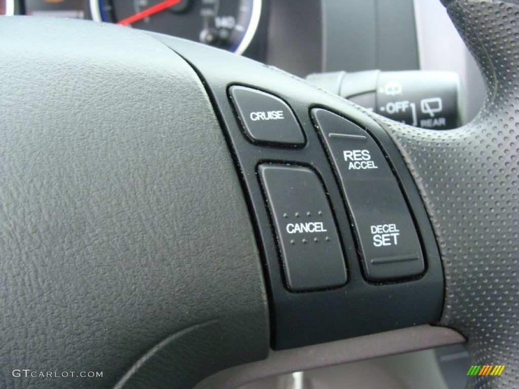 2009 CR-V EX 4WD - Glacier Blue Metallic / Gray photo #27