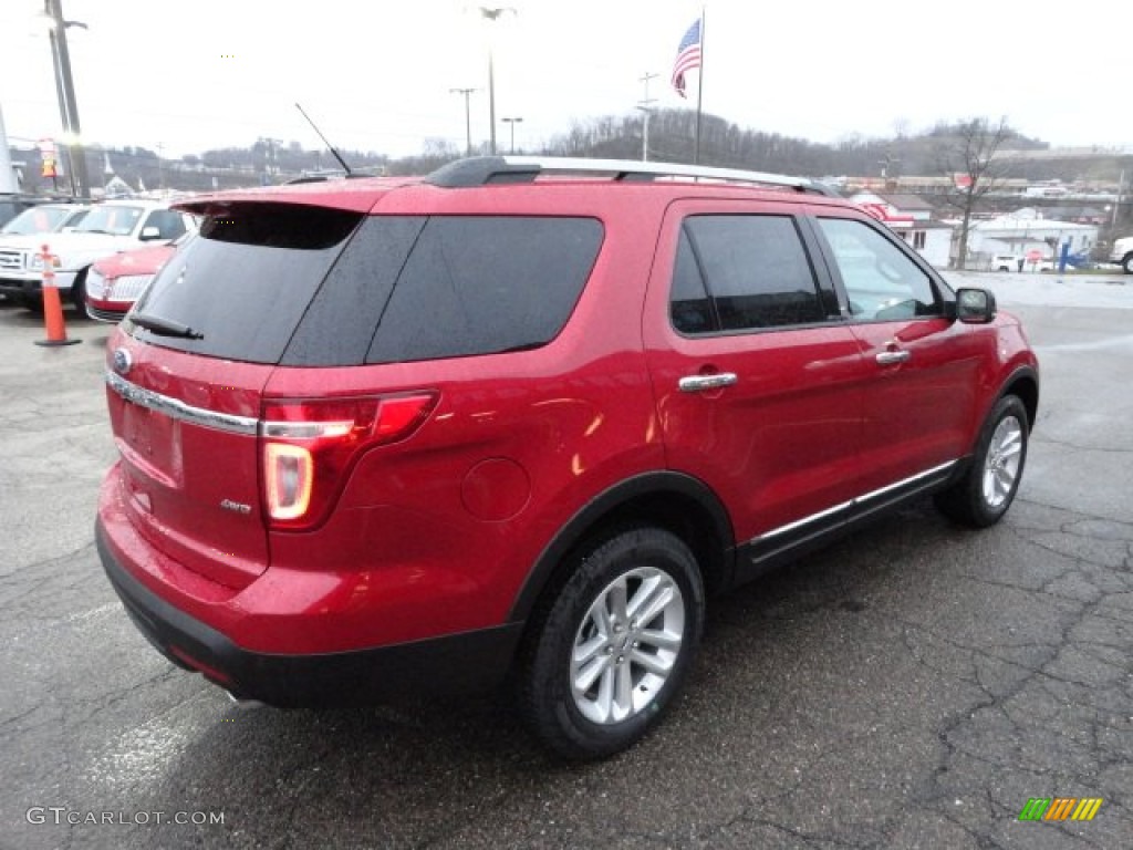 Red Candy Metallic 2012 Ford Explorer XLT 4WD Exterior Photo #60522108
