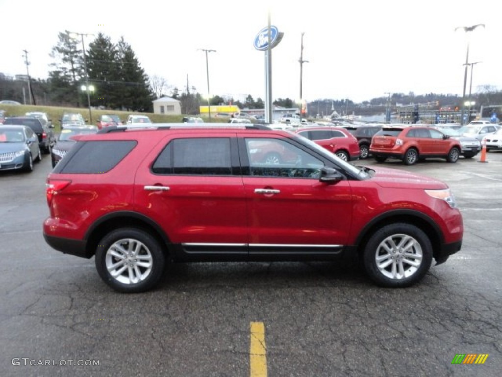 Red Candy Metallic 2012 Ford Explorer XLT 4WD Exterior Photo #60522291