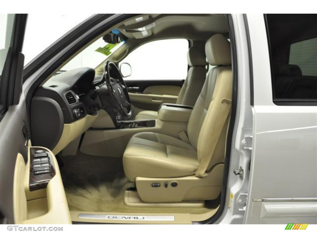 2008 Sierra 1500 Denali Crew Cab AWD - Polar White / Cocoa/Light Cashmere photo #10