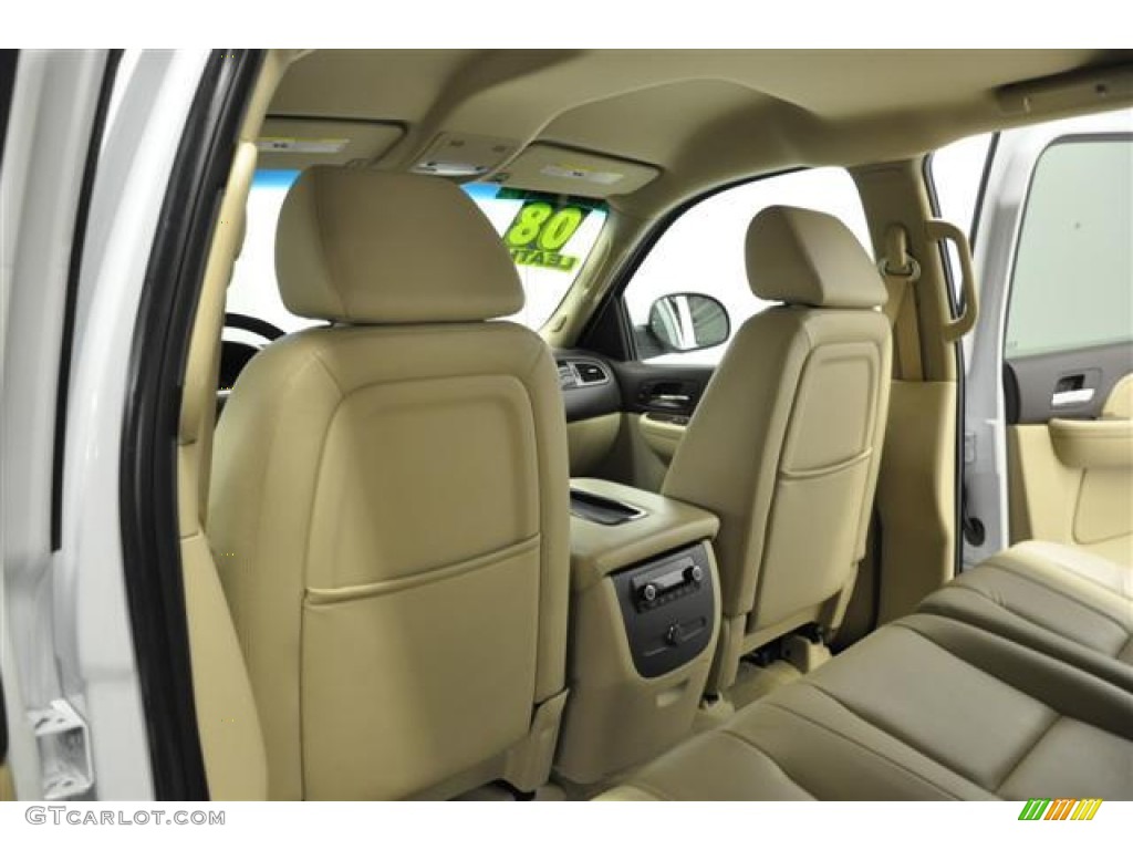 2008 Sierra 1500 Denali Crew Cab AWD - Polar White / Cocoa/Light Cashmere photo #19