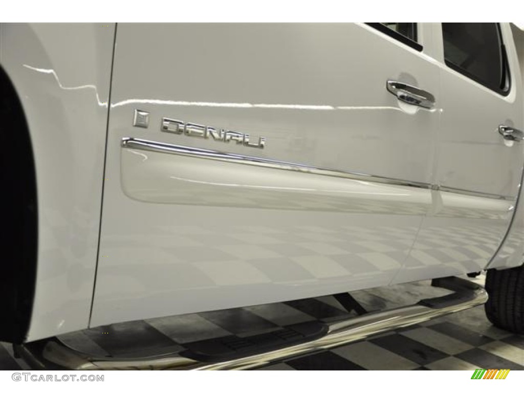 2008 Sierra 1500 Denali Crew Cab AWD - Polar White / Cocoa/Light Cashmere photo #24