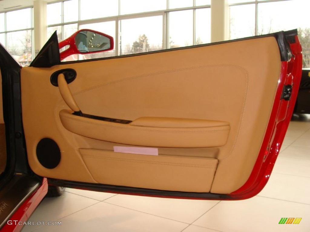 2008 Ferrari F430 Spider F1 Beige Door Panel Photo #60524149