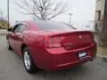 2008 Inferno Red Crystal Pearl Dodge Charger SXT  photo #5