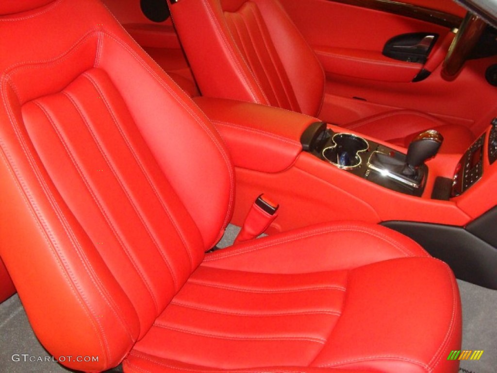 Rosso Corallo Interior 2009 Maserati GranTurismo Standard GranTurismo Model Photo #60524410