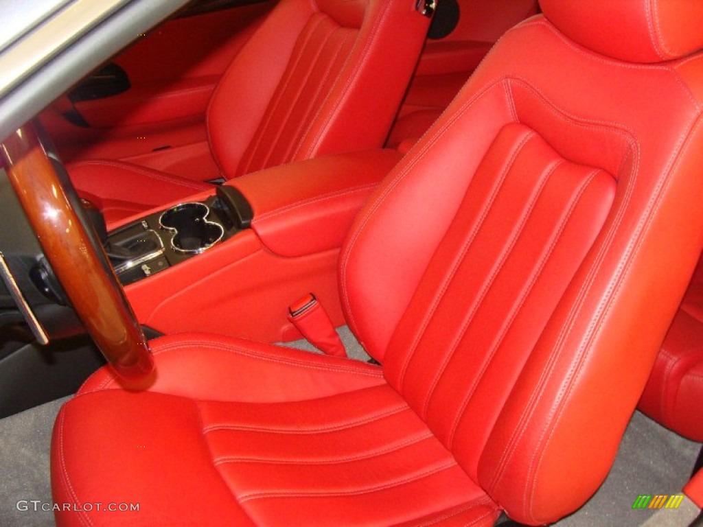Rosso Corallo Interior 2009 Maserati GranTurismo Standard GranTurismo Model Photo #60524464