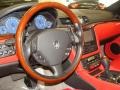 Rosso Corallo Steering Wheel Photo for 2009 Maserati GranTurismo #60524479