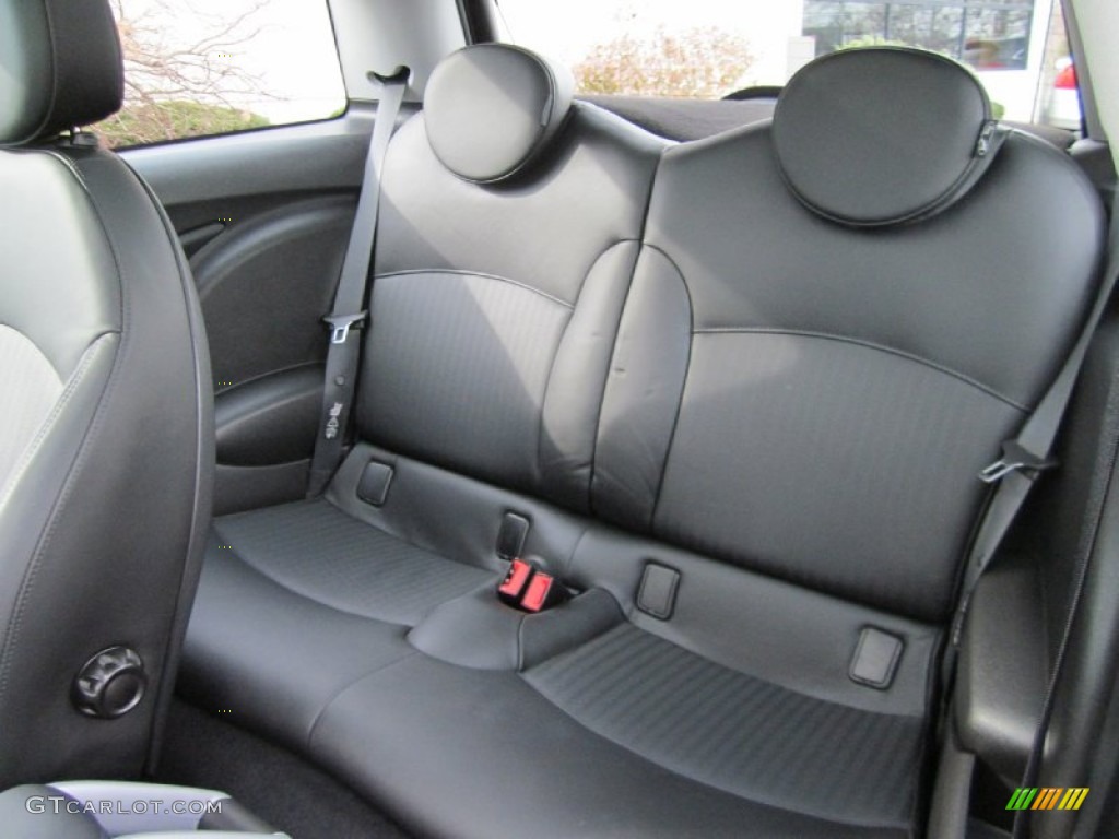 Punch Carbon Black Interior 2008 Mini Cooper S Hardtop Photo #60524527