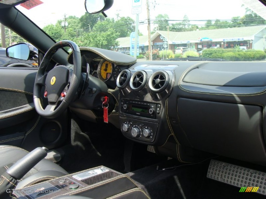 2008 Ferrari F430 Spider F1 Black Dashboard Photo #60525016