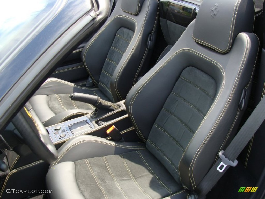 Black Interior 2008 Ferrari F430 Spider F1 Photo #60525064