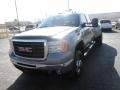 Steel Gray Metallic - Sierra 3500HD SLT Crew Cab 4x4 Dually Photo No. 3