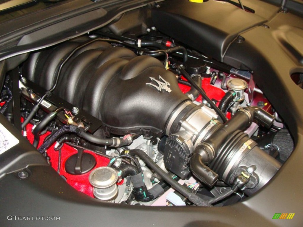 2012 Maserati GranTurismo Convertible GranCabrio 4.7 Liter DOHC 32-Valve VVT V8 Engine Photo #60525250