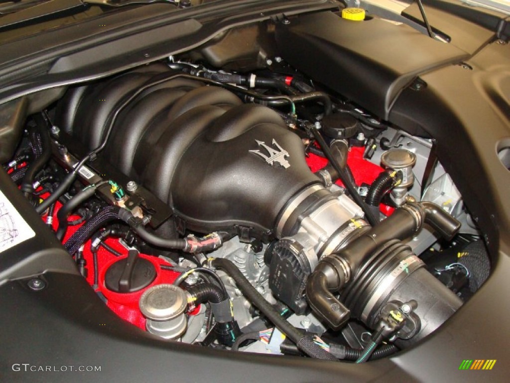 2012 Maserati GranTurismo S Automatic 4.7 Liter DOHC 32-Valve VVT V8 Engine Photo #60525544