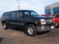 2003 Dark Gray Metallic Chevrolet Silverado 1500 LS Crew Cab 4x4  photo #2