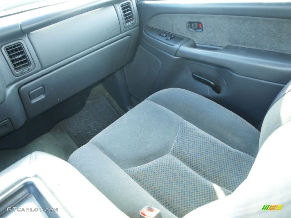 2003 Silverado 1500 LS Crew Cab 4x4 - Dark Gray Metallic / Dark Charcoal photo #12