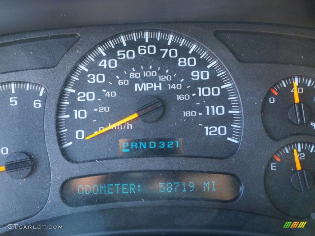 2003 Silverado 1500 LS Crew Cab 4x4 - Dark Gray Metallic / Dark Charcoal photo #13