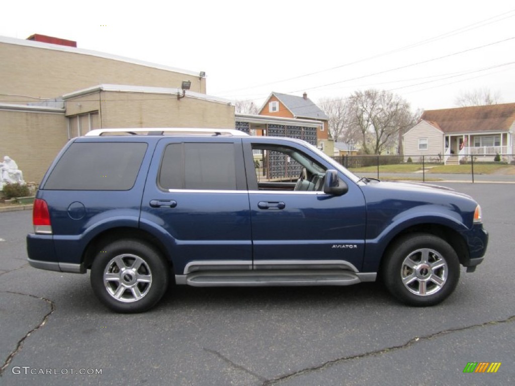 Dark Blue Pearl Metallic 2004 Lincoln Aviator Ultimate 4x4 Exterior Photo #60526084