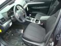 Off Black 2012 Subaru Outback 2.5i Premium Interior Color